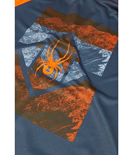 Spyder Boys' Peak Zip T-Neck3