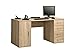 Produktbild MAJA Möbel Schreib- und Computertisch, Holzdekor, Sonoma-eiche, 150,00 x 67,00 x 75,00 cm, 1974 5525