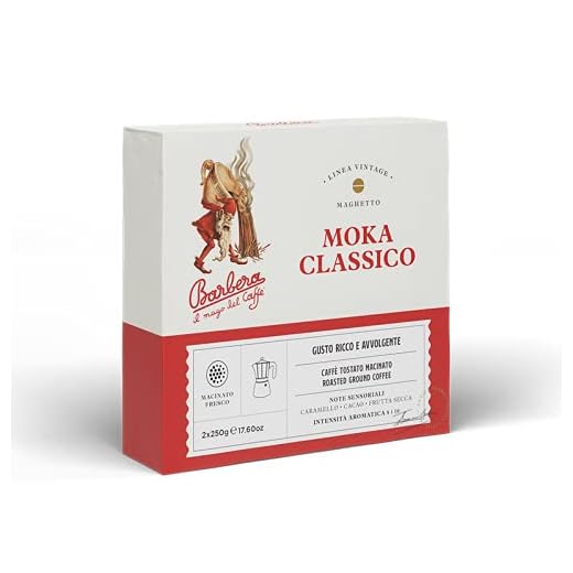 Caffè Barbera dal 1870 - Café molido -Miscela Classico - 500 gr