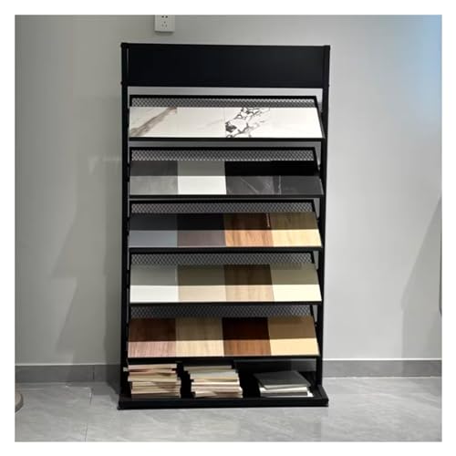 Présentoir carrelage céramique haut de gamme en métal robuste