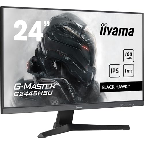 Iiyama G2445hsu-B1 24 Ips Gaming, G-Master Black Hawk, Freesync, 1920x1080100hz, 250cd M , Hdmi, Displayport, 1ms Mprt, Altavoces, Usb-Hub 2x 2.0 , Black Tuner Iiyama G2445hsu-B1 24 Ips Gaming, G-Master Black Hawk, Freesync, 1920x1080100hz, 250cd M , Hdmi, Displayport, 1ms Mprt, Altavoces, Usb-Hub 2x 2.0 , Black Tuner