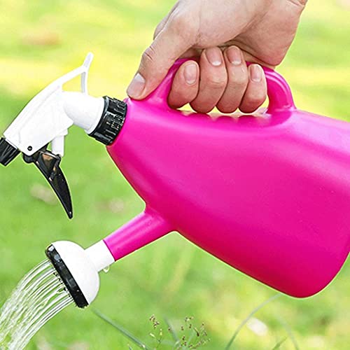 Image of Garden Pump Pressure Sprayer 2 in 1 Watering Can Lawn Sprinkler Water Mister Spray Bottle for Pesticides, Fertilizers, Plants, Pots, Flowers 1 Litter Capacity (Random Colour)