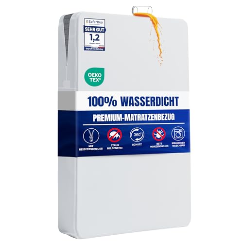 Utopia Bedding Matratzenbezug 140 x 200 x 20 cm Wasserdichter mit...