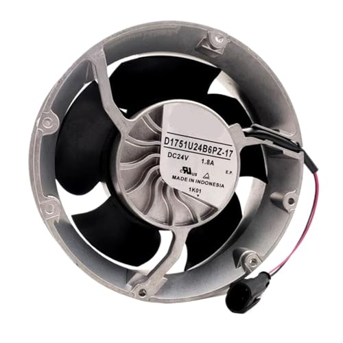 Ventilateur de convertisseur fréquence D1751U24B6PZ-17 haute performance industrielle