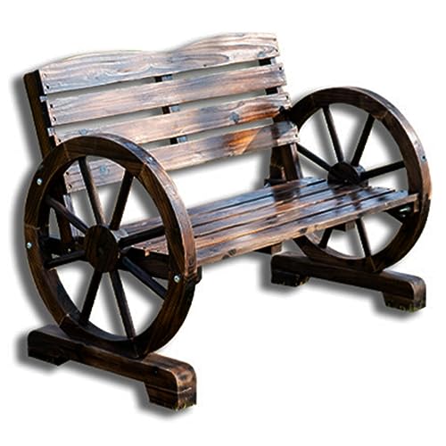 Banc de jardin en bois durable fini les meubles extérieurs abîmés