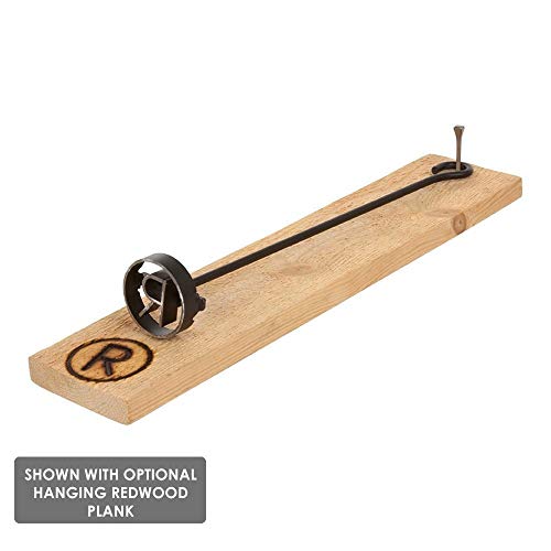 Marca para asado BBQ Fans Number 5 de acero y madera miniatura 6