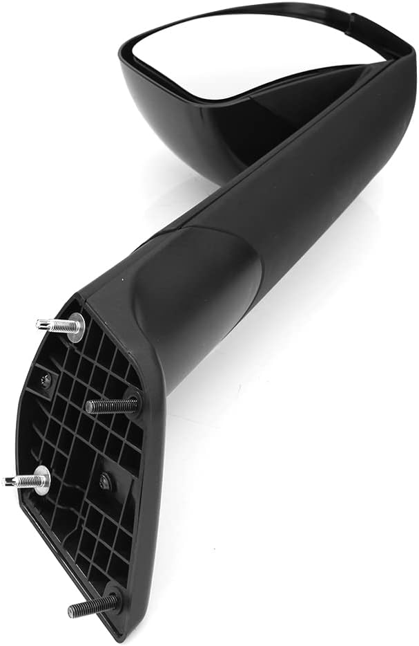 Black Hood Mirror for Freightliner Cascadia 2018-2023，Hood Mirrors Assembly for Freightliner New Cascadia Semi Trucks Accessories Driver & Passenger Side (A Pair)
