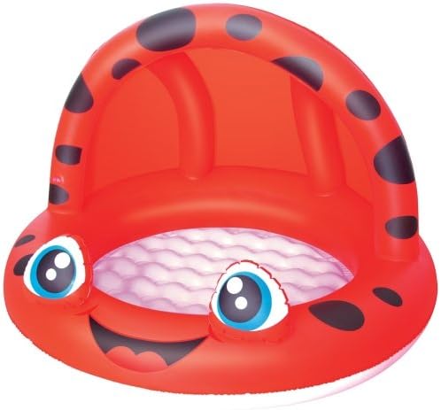 Baby Pool with Canopy - Red Ladybird