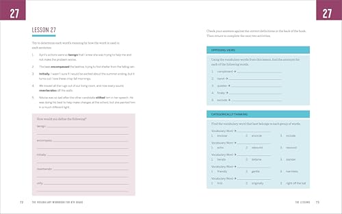 Rockridge Press Mclellan, Kelly Anne The Vocabulary Workbook For 8Th Grade: Weekly Activities To Boost Your Word Power thumb #4
