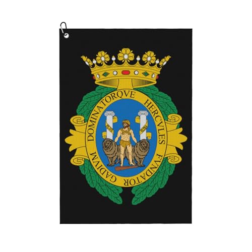 Cadiz City Coat of Arms Golf Towel 24