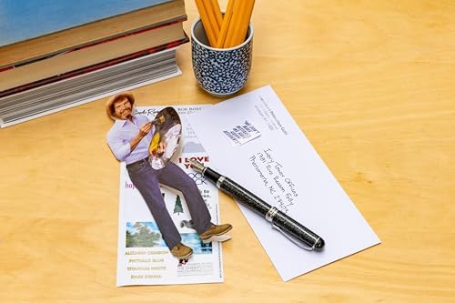Bob Ross Quotable Notable - Greeting Card and Sticker Sheet - Envelope Included - 1