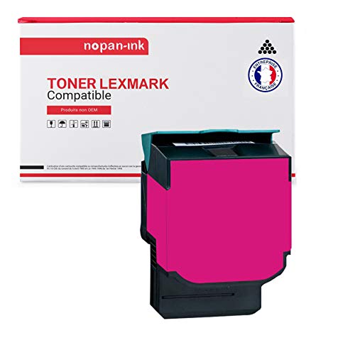 Toner magenta 80C0S30 compatible avec imprimantes Lexmark CS310 et CS410