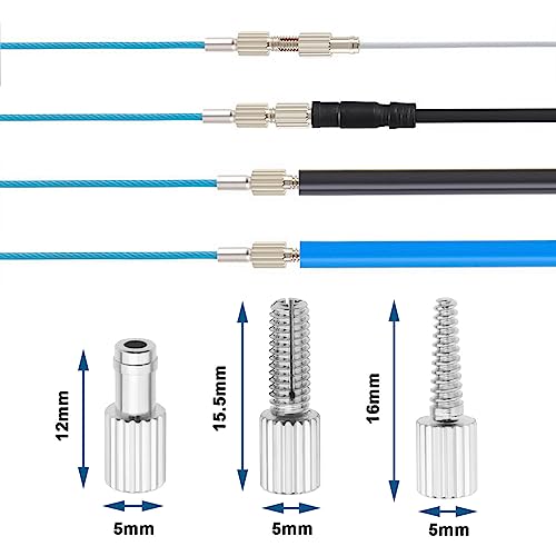 The Lord of the Tools 1 Set Bicycle Internal Cable Routing Tool Rubber-Coated Guide Rope Internal Routing Kit Accessories for Road Bike BMX Bike Folding Bike