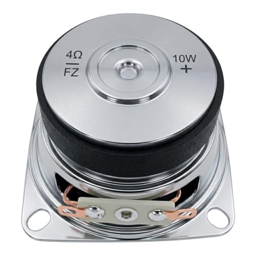 Image of WRENS 2 Inch 10Watt Woofer Speaker 4 Ohm Mini Bass Driver High Sound for Bluetooth Home Car Audio System (Pack of - 1)