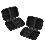 NOLITOY Stoßfestes EVA Zigarrenetui für 8 Zigarren mit Netzfach für Cutter Feuerzeug Reiseetui...