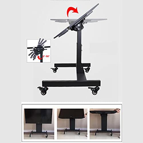 Soporte móvil para TV 32-65 pulg con ruedas ajustable miniatura 4