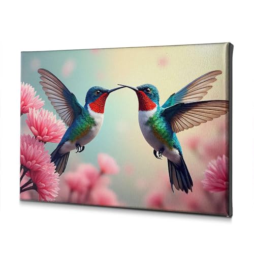 Décoration de Pâques colibris pour égayer une pièce d'eau terne