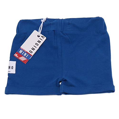 Bermuda Vingino pour garçon en coton bleu taille 12 mois