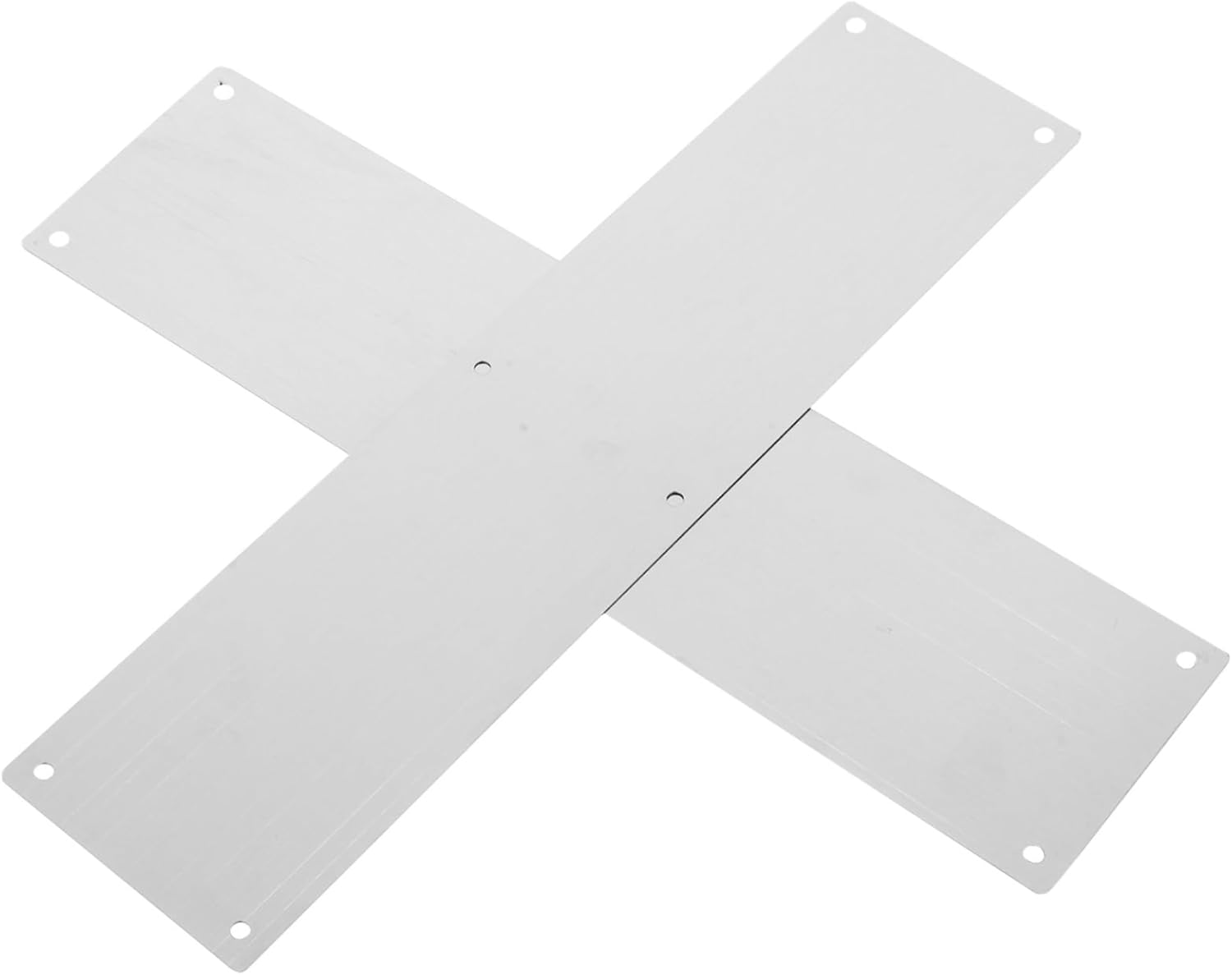 1set Stainless Steel Door Kickplate Metal Kick Board for Indoor Outdoor Use Elegant Door Panel Protector Easy Installation with Tools Included
