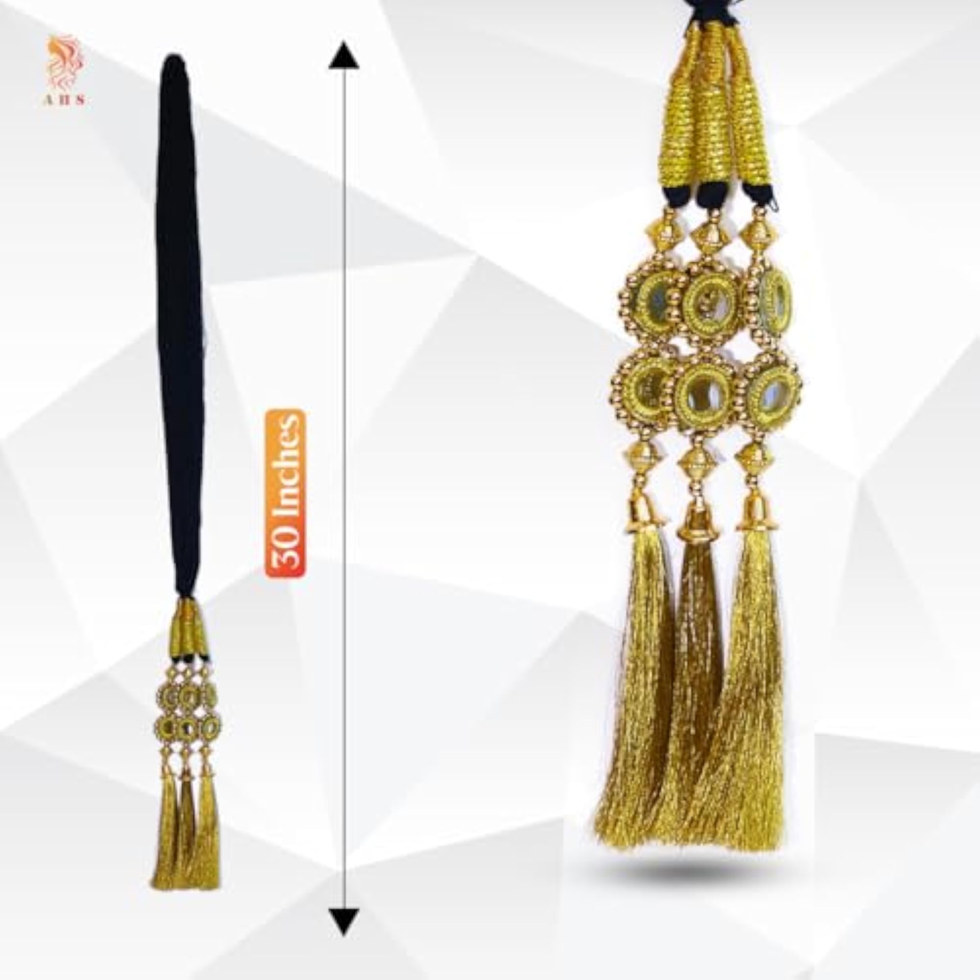 Women's Artificial Hair Extension Choti with Parandi, Traditional Braid