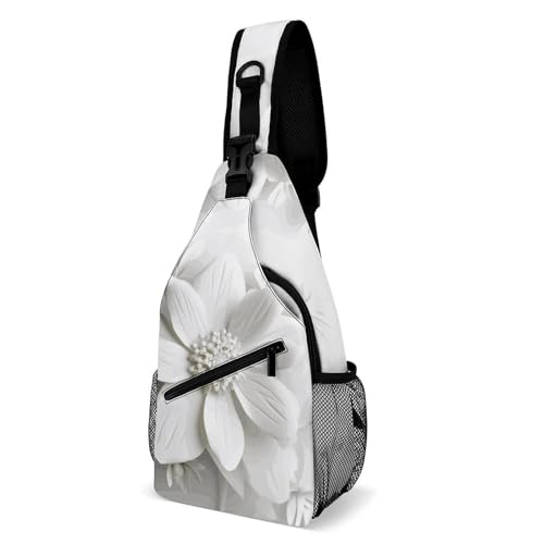 Bolso cruzado casual estilo floral para mujer y hombre miniatura 1