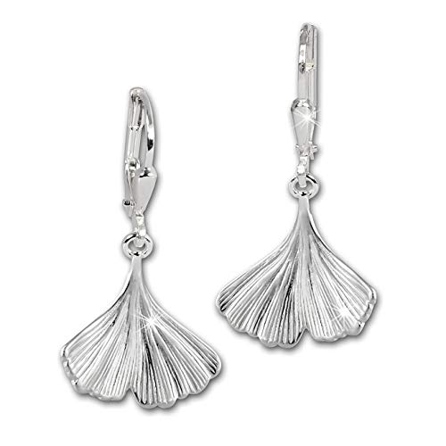 Preisvergleich Produktbild Silberdream Damen-Ohrhänger Ginkgo 925 Sterling Silber Sdo519