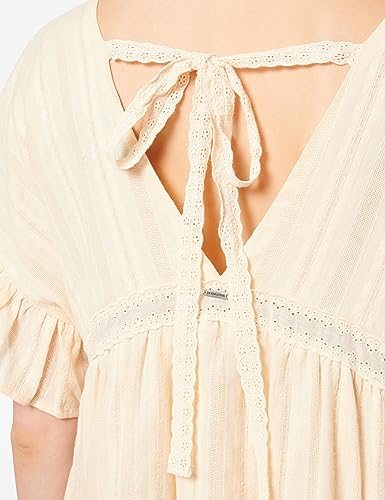 TILDEN Women's Dress, Beige Cream, S - Image 2