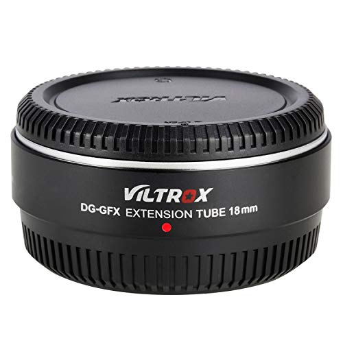VILTROX Adaptador de lente de tubo de extensión macro de enfoque automático DG-GFX de 18 mm compatible con TTL/AF para FUJIFILM GFX100, GFX 50S, GFX 50R cámara a G Mount Lens - imagen 4