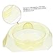 Yardwe Dog Bowl for Cats and Dogs Capacity Pet Feeding Dish Transparent Design Easy to Puppy and Kitten Food Water Bowl