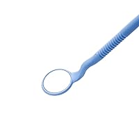 Vista 8 de Easyinsmile Espejo bucal dental autoclavable anti niebla para inspección dental dental de plástico espejos dentales para dientes orales (amarillo)