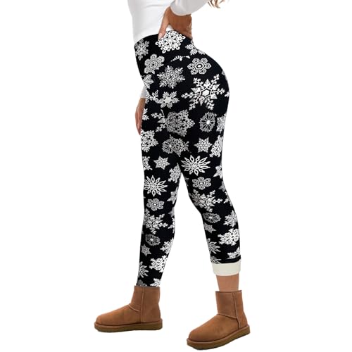 Image of GAYHAY Comfy Soft Pajama Pants for Women Casual Print Drawstring Palazzo Lounge Pants Wide Leg
