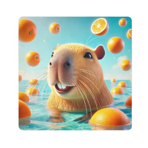 Joko Ivery Capybara Oranges Summer Self-adhesive Cloth 17.7