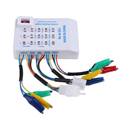 COSSIKA E-Bike-Messgerät, 24 V/36 V/48 V/60 V/72 V, Elektroauto, E-Bike-Roller, bürstenloser Motor-Controller-Tester, schnelles, batteriebetriebenes Gerät