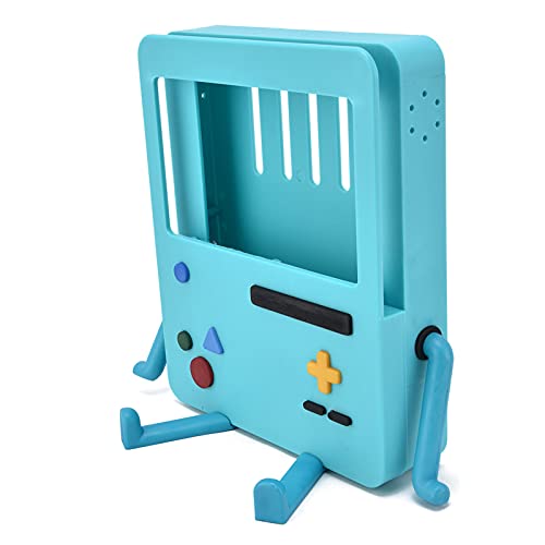 CUTULAMO Soporte de Consola de Juegos, Soporte de Consola de Juegos Material ABS No Fácil de Deslizar para Escritorio de Jugador para Amigos(Verde) Cover