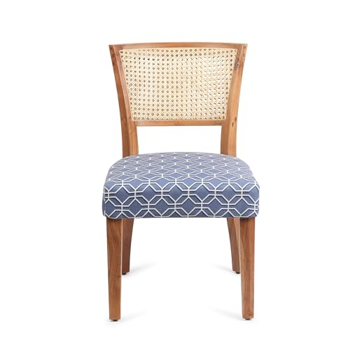 Image of Habere India-All the Cultures Fabricating India Chairs for Living Room | Wooden Furniture for Home | Dining Table Chair (50W x 48D x 87H cm)