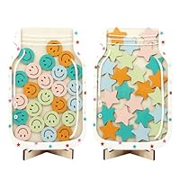 Vexsama 2 Stück Kinder Belohnungsglas Magnetisch Belohnungstafel Kinder Belohnungssystem für Schulen und Familien