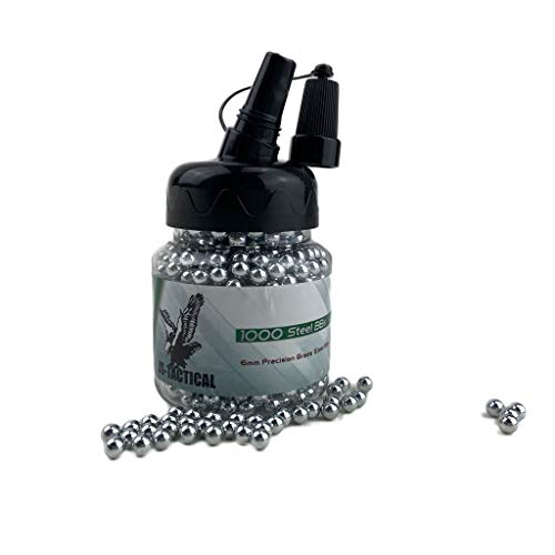 js-tactical verseur 1000 Billes métal 6mm/0.90gr - pour répliques Airsoft