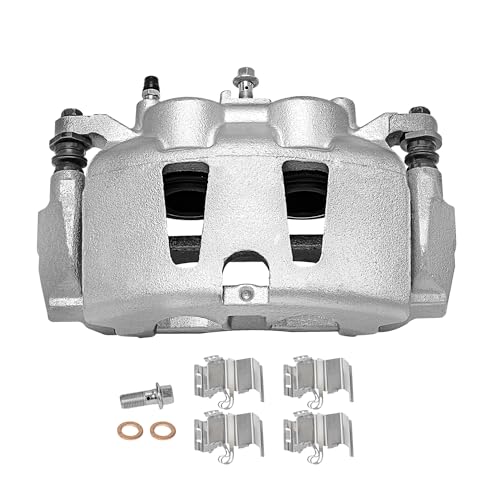 Image of Detroit Axle - Front 2pc Brake Calipers for Chrysler Pacifica