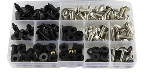 Vis carénage Kawasaki ZX-10R 08-10 fixations silver haute finition