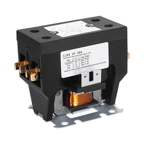 Contacteur de puissance CJX9 3P 25A pour moteur triphasé