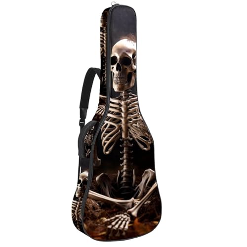 Sac pour guitare acoustique Halloween universel pour éviter les rayures