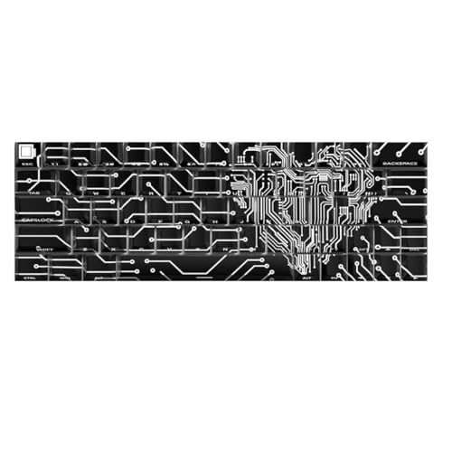 Touches de circuit d'amour lot de 64/74 pièces pour claviers mécaniques 60% et 64