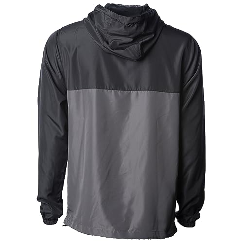 Global Blank 43220-90221 Global Men'S Hooded Lightweight Windbreaker Rain Jacket Water Resistant Shell thumb #1