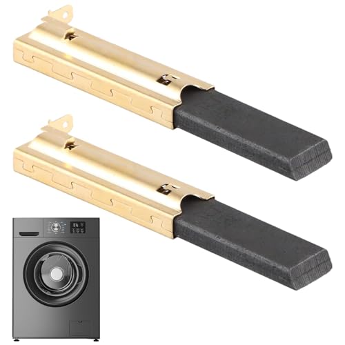 NIYATA Charbon L94mf7, Balai de Charbon Moteur Lave Linge,Brosses à Charbon pour L94MF7,Dents Horizontales,pour Moteur Electrique Machine à Laver,5*13.5*39.6MM