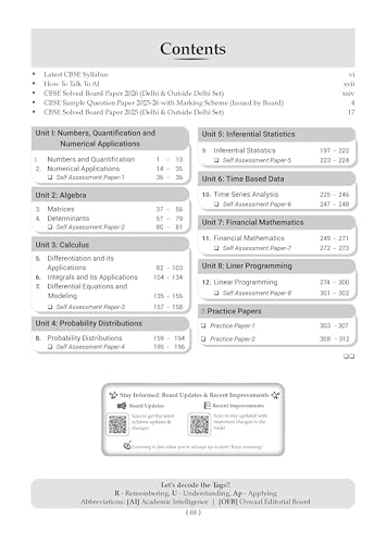 Image of Oswaal CBSE Class 12 Applied Mathematics Question Bank | Chapter & Topic-wise Solved Papers (2017-2026) | Based on Syllabus (April 2026) | Includes 2026 Papers | For 2027 Exam