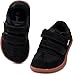 Joomra Wide Toe Box Shoes for Toddler Boys Girls Size 9 9W Little Kids Barefoot Zero Drop Width Minimalist Sneakers Fashion School Casual Walking Black 26