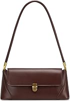 WSRYDJDL Vintage Hobo Shoulder Bag for Women - Retro PU Leather Small Purse, Cute Mini Tote Clutch 10.8x5x3.5"