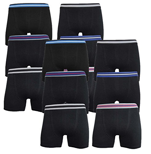 Location - Bóxers - para hombre Ms Basic 4 (12 Pack) S (28-30 W)