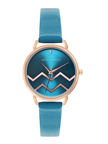French Connection Spring-Summer 2023 Analog Teal Dial Womens Watch-FCN00088C (B0C6GTXSCY) Amazon Price History, Amazon Price Tracker