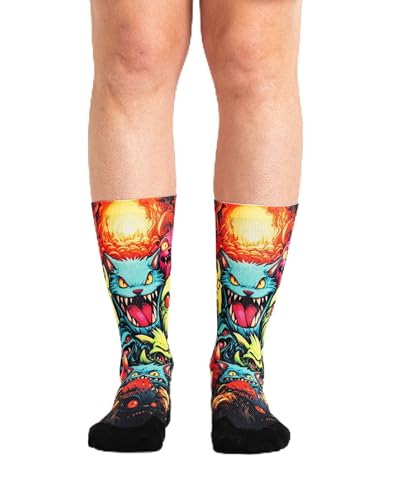 Ridefyl Unisex Monster Socken, The Monsters, M/XL
